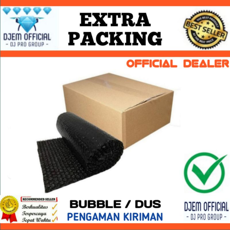 

BUBBLE Wrap / Kardus Extra Packing Tambahan Bungkus Dus Box Pengaman Kiriman Ekstra