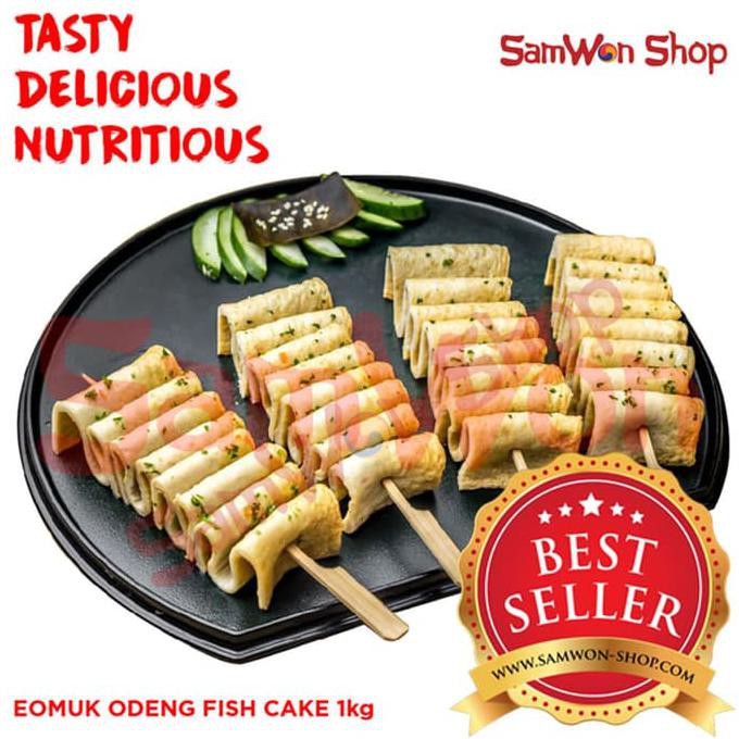 

Ahbbsu Eomuk Odeng 1 Kg Fresh - Samwon Makanan Korea Enak Lezat Bergizi Sasu