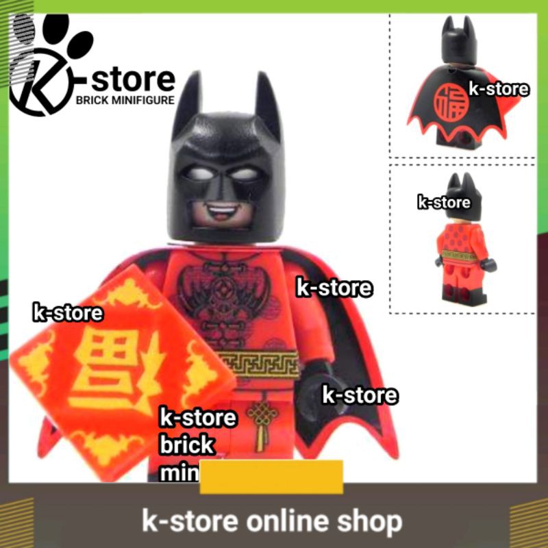 lego chinese batman building block minifigure