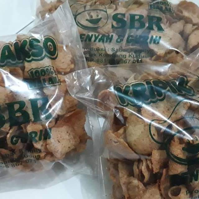 

Kripik bakso SBR rasa Ori