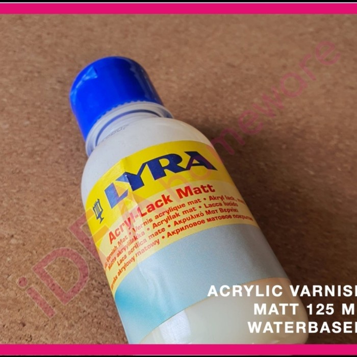 

Spesial Cat Varnish Acrylic Matt Doff 125 Ml Lyra Acryl-Lack Matt Vernis Lukis Sale!!!