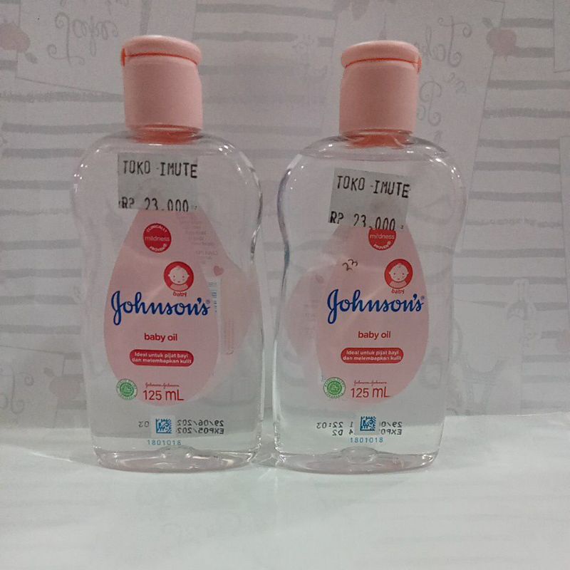 JOHNSON'S baby oil 125ml