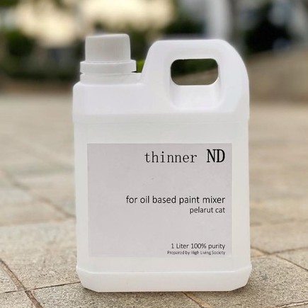 Thinner Nd Thinner Grade Nd Tiner Nd Pelarut Cat 1 Liter Shopee Indonesia
