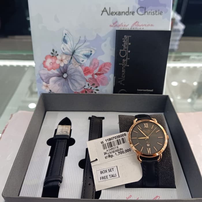 ORIGINAL Jam Tangan Wanita Alexandre Christie AC 2674 / AC2674 Garansi Resmi 1 Tahun