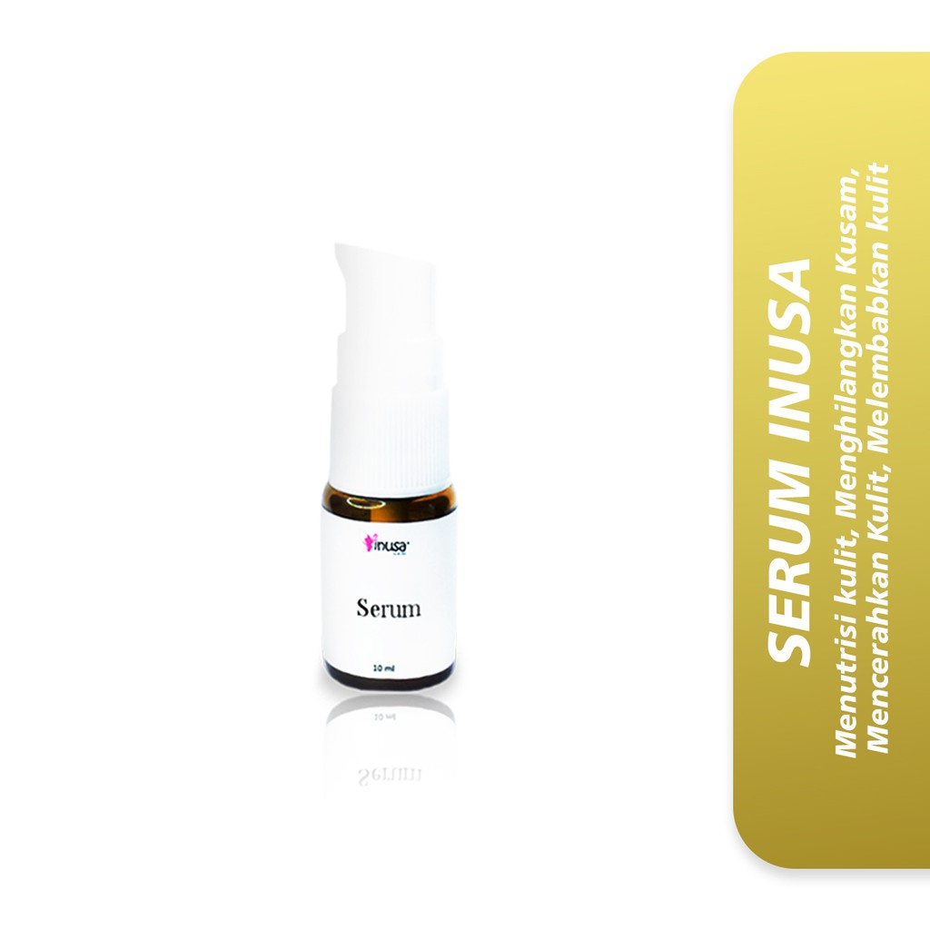 Serum Inusa Skincare Dapat Mencerahkan Wajah dan  Membantu Menyamarkan Flek