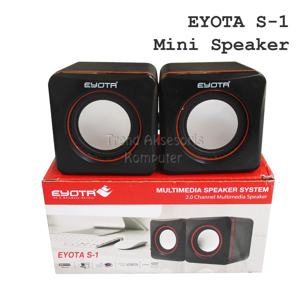 Trend-Eyota S1 Mini Speaker - Hitam