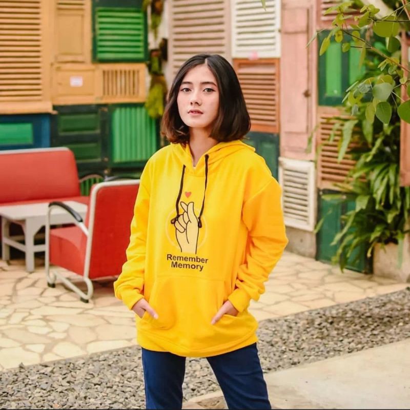 REMEMBER MEMORY HOODIE || SWEATER PRIA || HOODIE WANITA #RMH