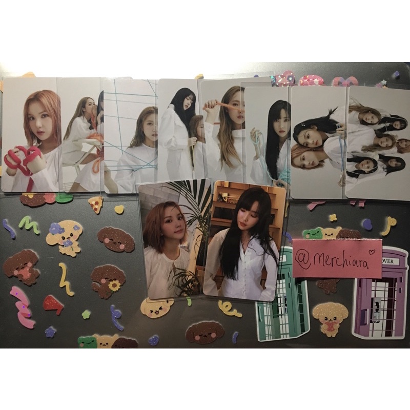 [Ready] GFRIEND Labyrinth Official Photocard - Eunha daun yuju merem benefit ready