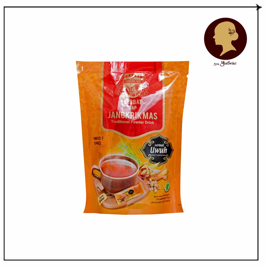 

WEDANG UWUH SERBAT cap Jangkrik Mas 10 sachet minuman tradisional bubuk powder drink cengkeh sereh