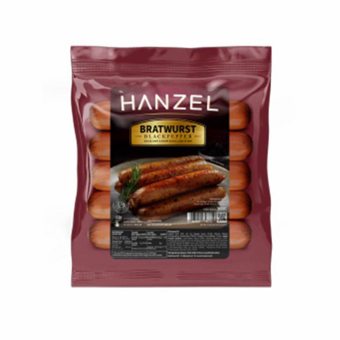 

hanzel bratwurst blackpepper