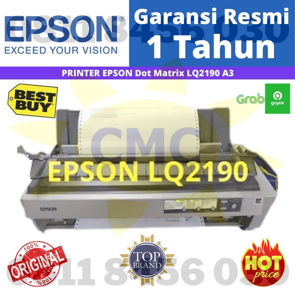 Printer Dotmatrix Epson LQ2190 Printer LQ-2190