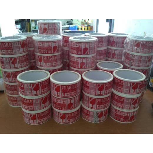 

Unik Lakban Fragile bisa di potong jadi Sticker Berkualitas