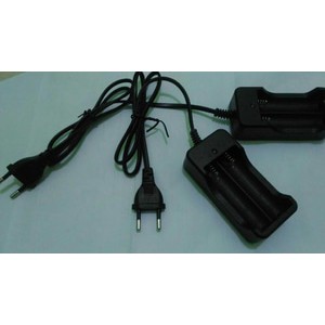 Charger batre 18650 vapor 2 slot kabel charger