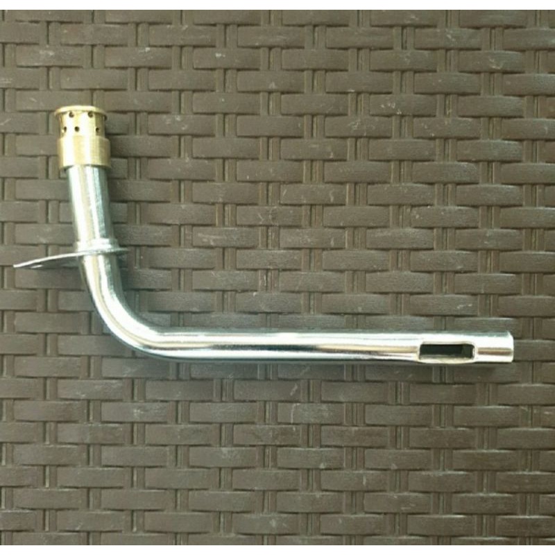pipa api plus burner api lilin model lama diameter pipa 14mili