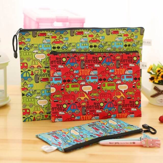 

Tempat Pensil, Map A5, Map A4 Mobil