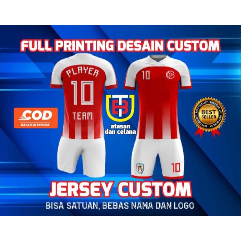 jersey sepak bola custom