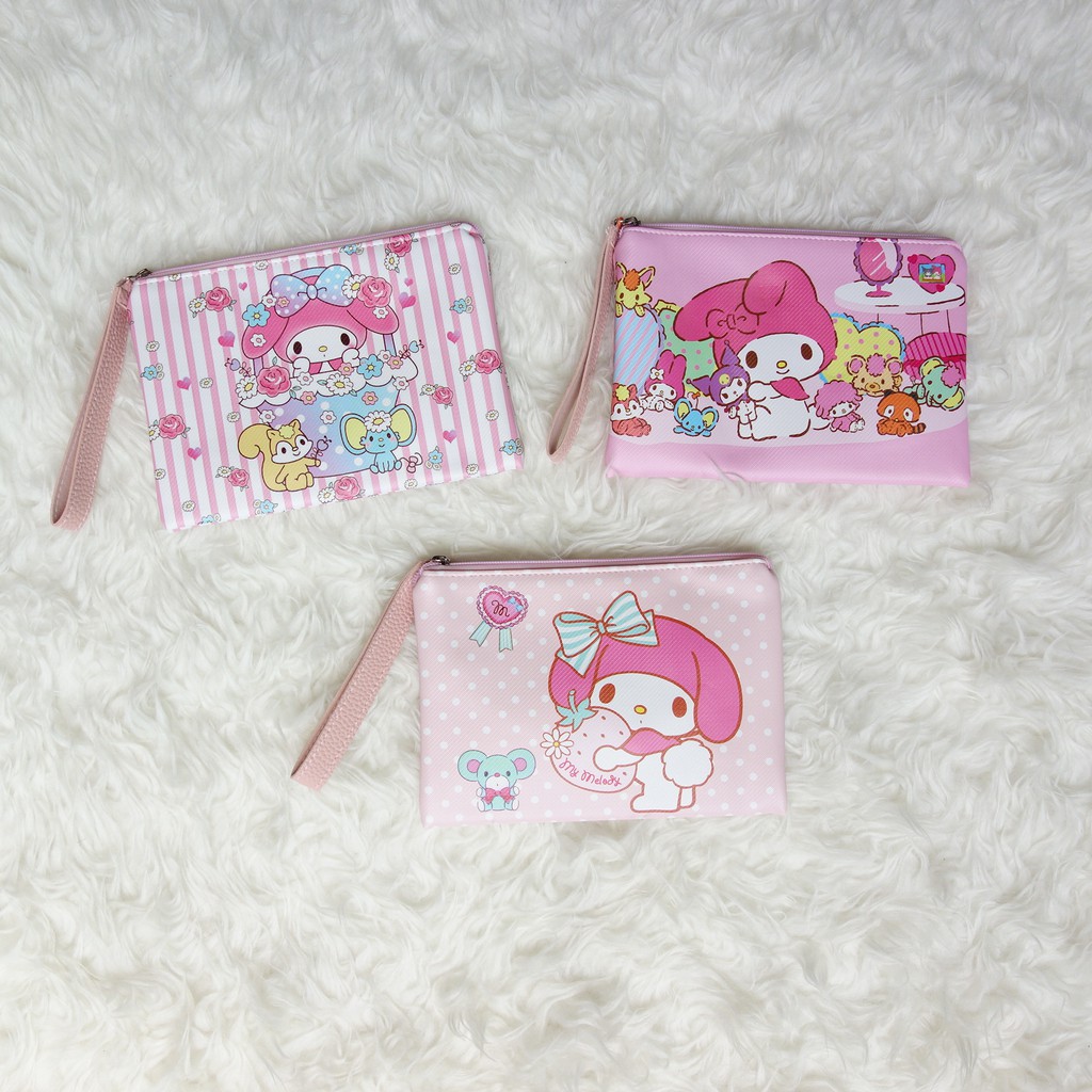 Pouch Kosmetik Dompet Kosmetik Tempat Pensil Serba guna Unicorn Melody 065 Multifungsi - Skoola