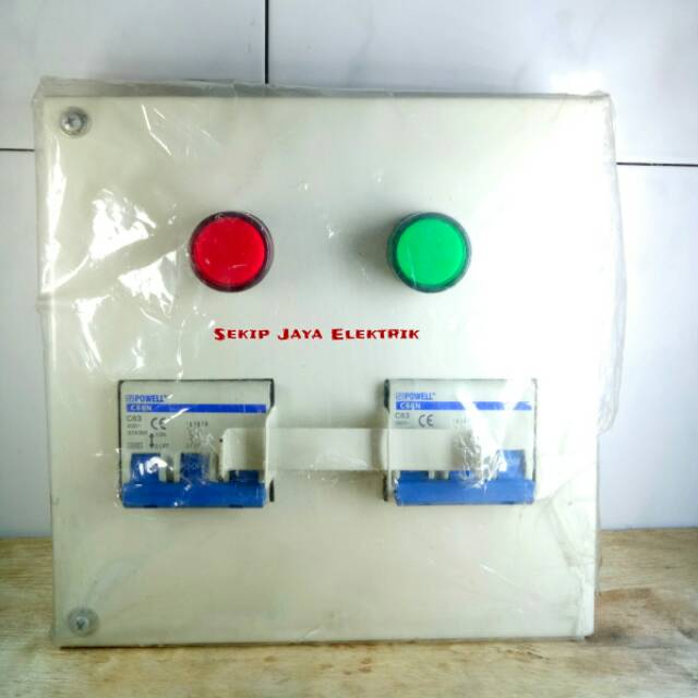 Panel Box Interlock Include MCB 3 Phase 63A Powell Bisa Gojek Grab Medan