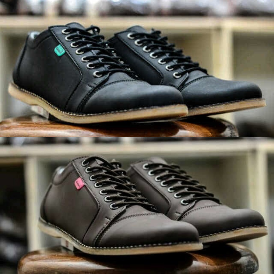 sepatu kasual kickers saka sepatu pria sneakers formal casual Murah sepatu sakaeling