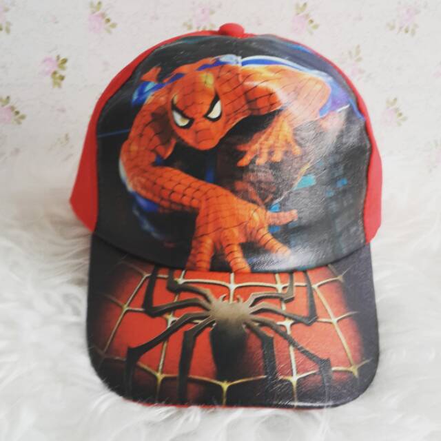 Topi Anak Cowok Spiderman Avengers Marvel