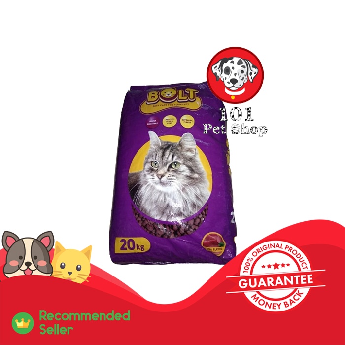 MAKANAN KUCING BOLT TUNA SALMON &amp; KITTEN SALMON 20KG EKSPEDISI