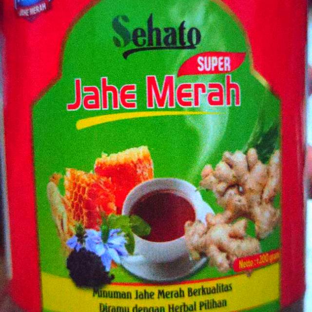 

Jahe merah #Sehato Super