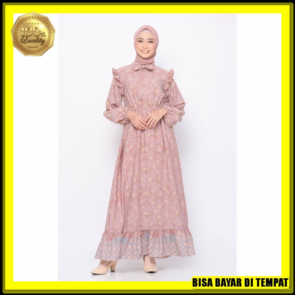 Lunaya - Dres Gamis Maxy Buju Dress Terbaru Pakaian Fashion Bsju Baju Drees Juba Wanita Muslim Lubi 