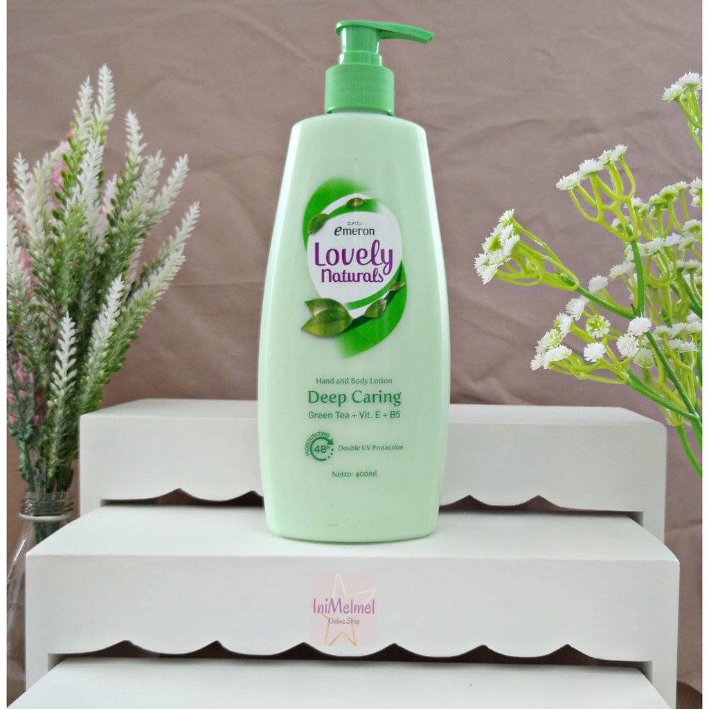 Emeron Lovely Naturals Hand and Body Lotion 400ml-DEEPCARING 400ml