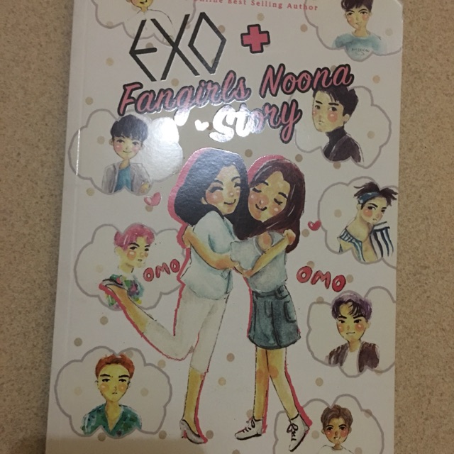 EXO cerita dari cindynoona dan dhita pede (dibuku ada tanda tangan dhita)