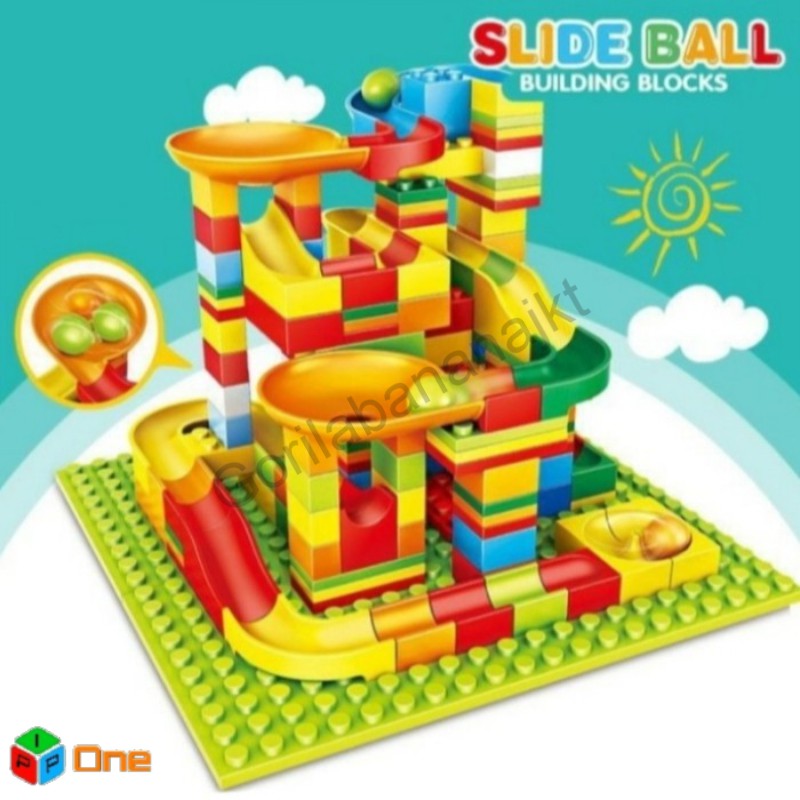 Jual Mainan Edukasi Anak Maze Ball Marble Run Slide Ball Building