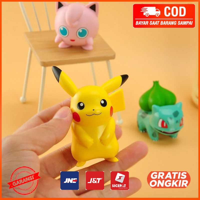 Action Figure Karakter Pokemon 6 PCS