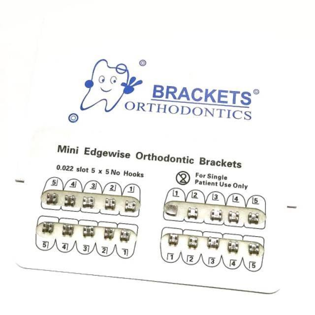 【BIG SALE ] 1 Set Bracket Amplop Orthodontic Behel Gigi Bracket Amplop Orthodontic Original