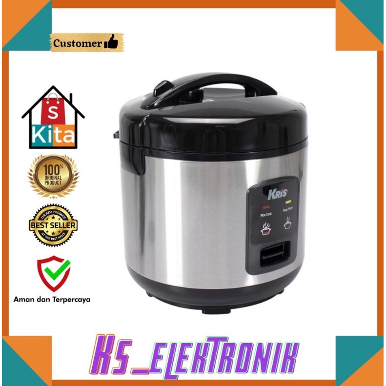 Rice Cooker 1L/Rice Cooker Kris/Magic com 1L/Rice cooker Anti lengket
