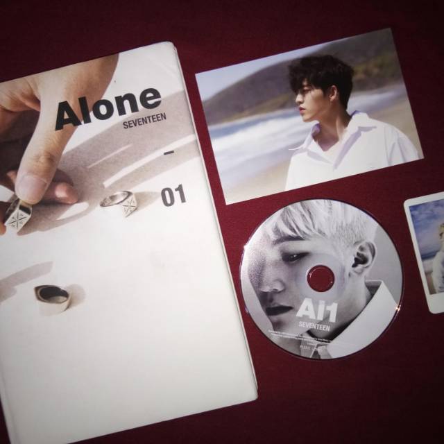 SEVENTEEN 4TH MINI ALBUM "AL1" ALONE VERSION UNSEALED FULLSET NO POSTER