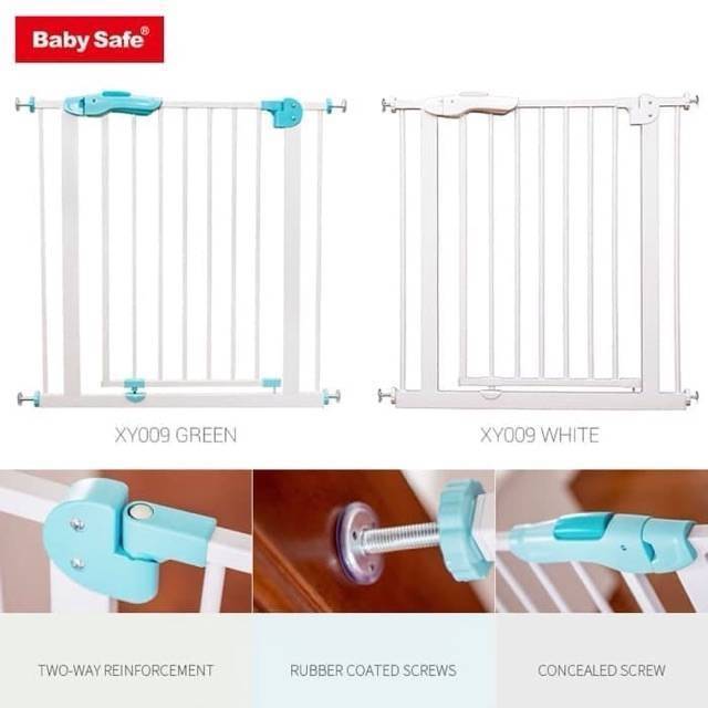 Baby Safe XY009 Pressure Fit Safety Gate Pagar  Pengaman  