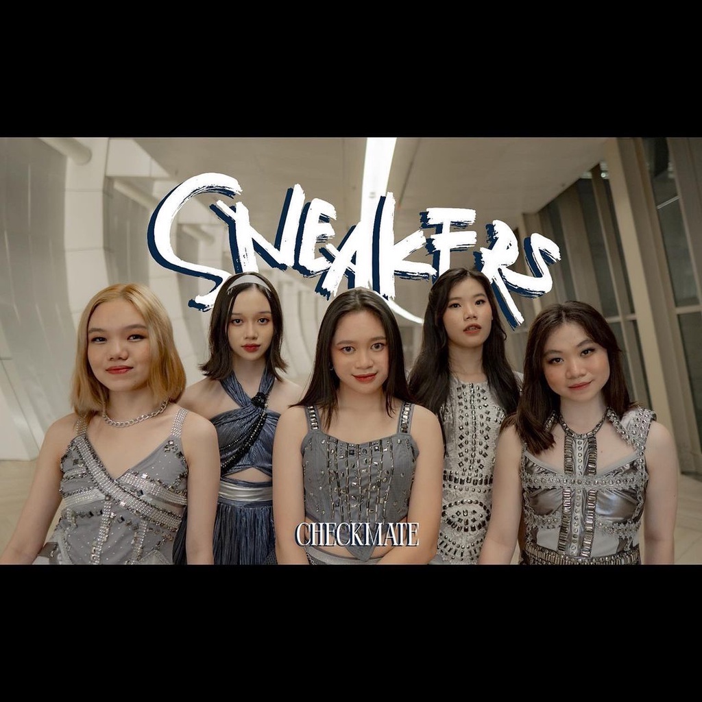 Kostum Kpop Dance Cover Itzy Sneakers Checkmate All Member Full Team (personel lengkap)