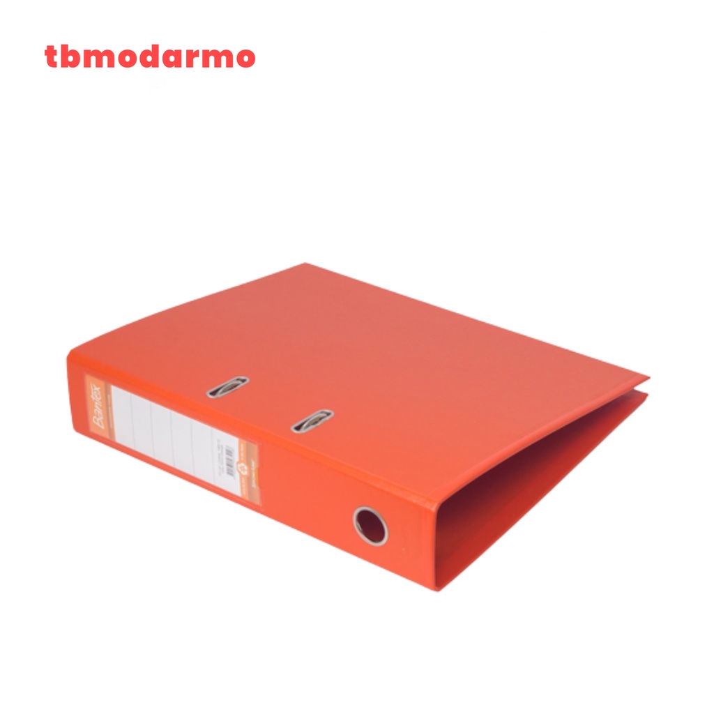 Bantex Lever Arch File Ordner Plastic Folio 7cm Orange 1465 12