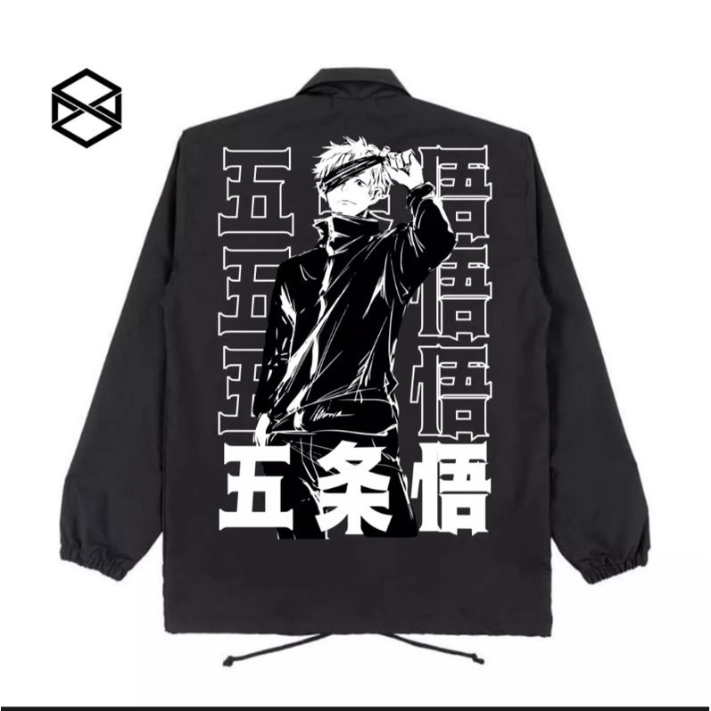 JAKET COACH VANQUISHER JUJUTSU KAISEN/JAKET COACH ANIME/JAKET COACH PRIA WANITA