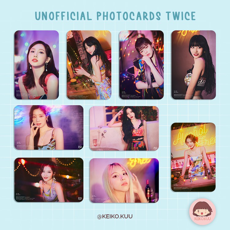 Photocard TWICE Unofficial Taste Of Love