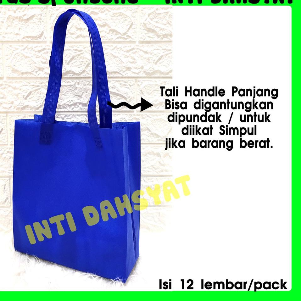 

Flash Sale Tas Spunbond Goodie Bag Non Wooven Handle Lipat Samping 38x45+10 (isi 12lembar/Lusin) Tas Sembako Besar PALING MURAH ღ 83