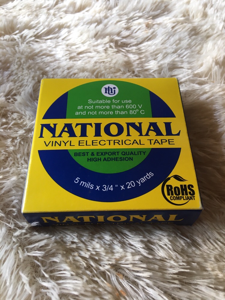 Isolasi Listrik Kabel Vinyl - Vinyl Electrical Tape National