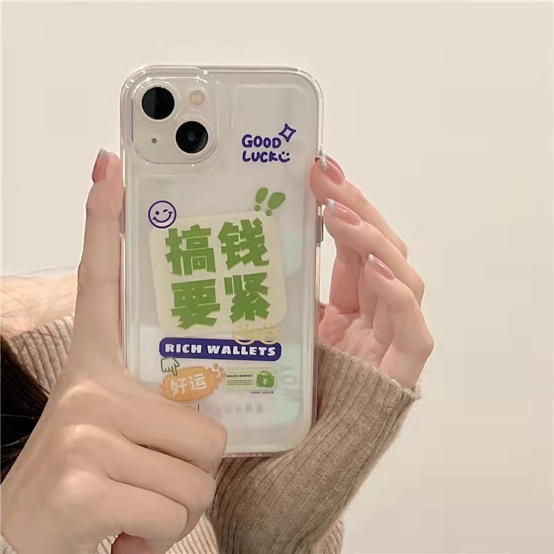 Case Bahan Akrilik Transparan 13 Pro 13prm Untuk iPhone 11 7Plus 8Plus Xr XS 13 12 Pro Max