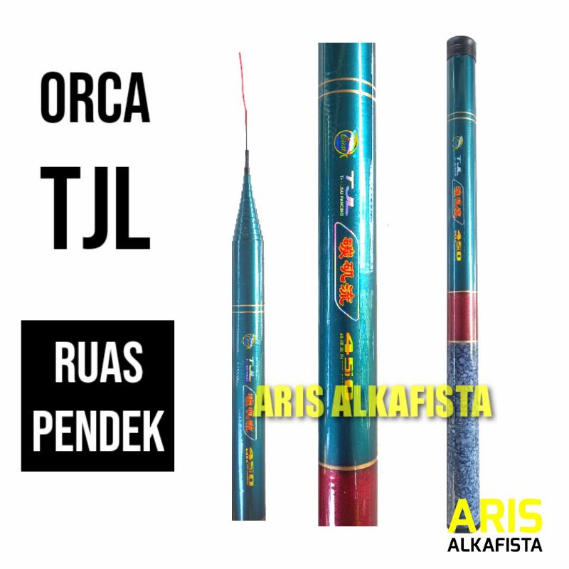 New Joran Tegek Orca TJL 360 450 Ruas Pendek