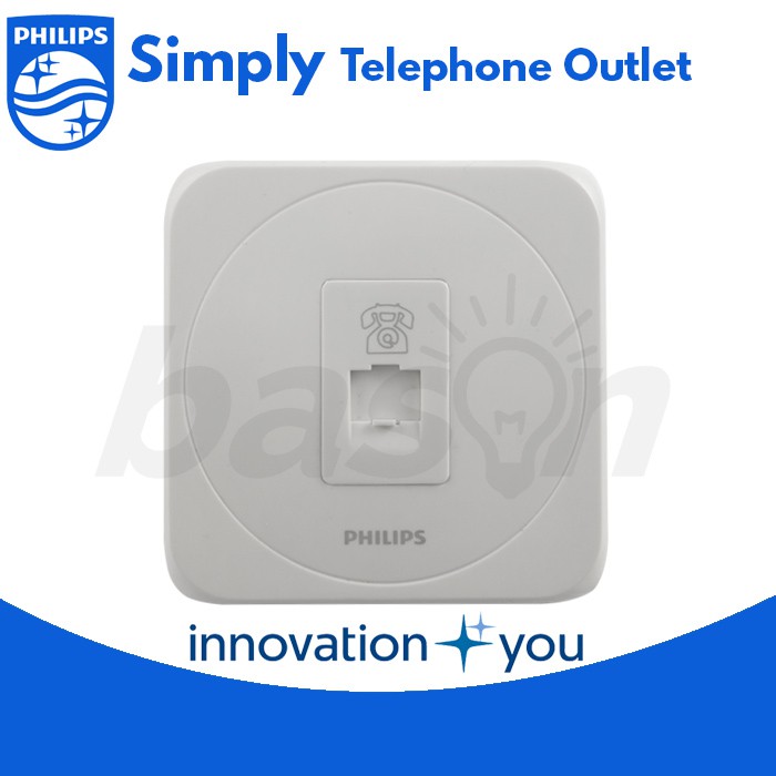 PHILIPS Simply Telephone | Socket Telephone RJ11