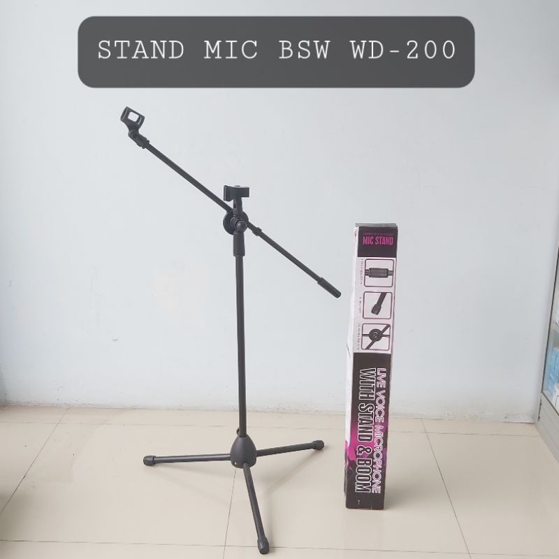 BSW Stand Microphone BSW Tipe WD-002 Tiang Mic