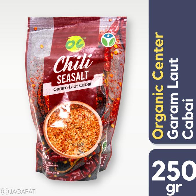 

Organic Center - Chili Sea Salt 250gr - Garam Organik - Garam Sehat