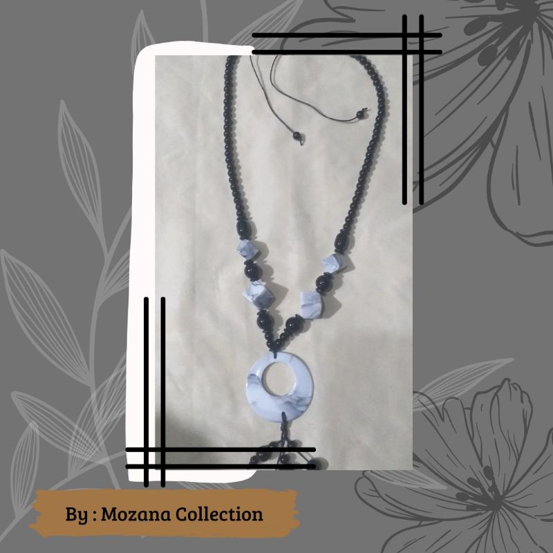 kalung wanita etnik hijab kebaya m10