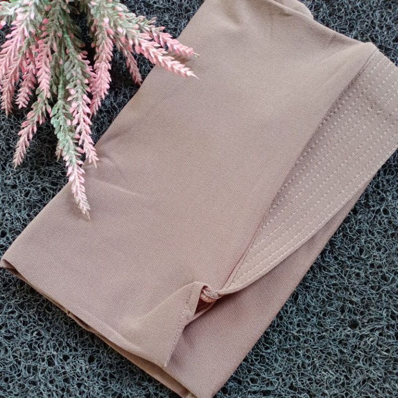040 Sherin Polos Ori Aldhans hijab instan jilbab kerudung original al-dhans-Dark Mocca