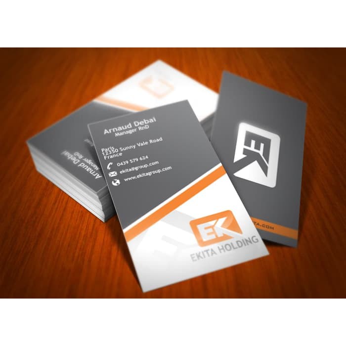 

Kartu Nama / Name Card / Business Card New Top - 2 sisi - LAMINASI - RESTU Digital Printing