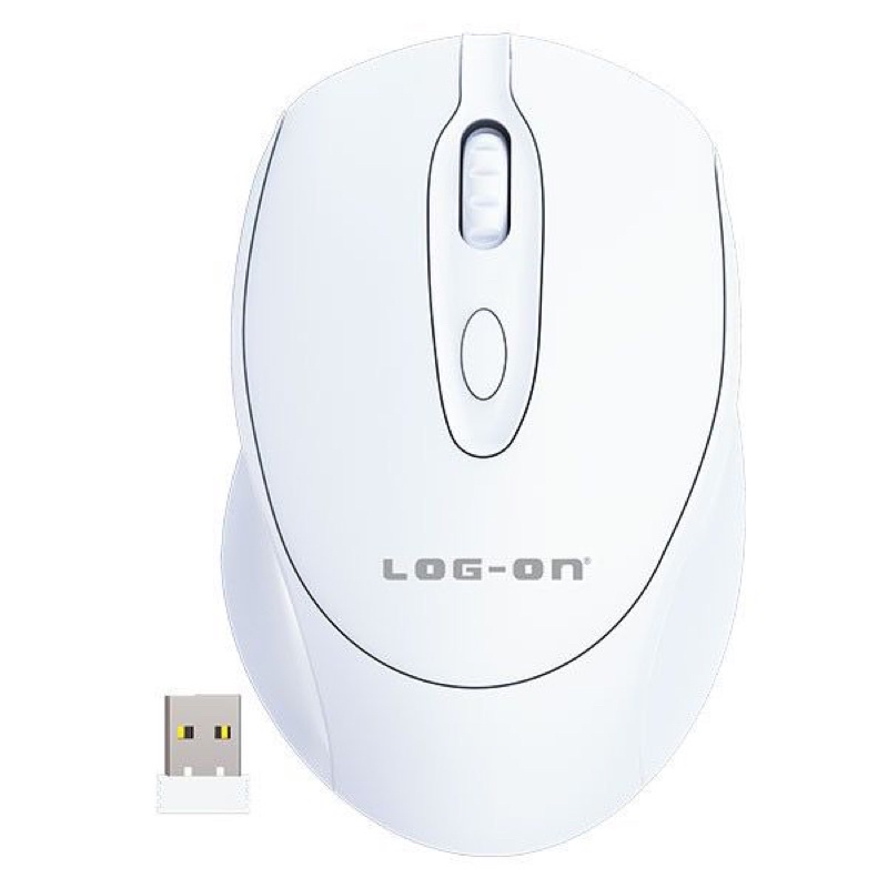 LOGON MOUSE WIRELESS LO-M100 2.4 ghz OPTICAL 1600 DPI MOUSE LAPTOP/PC (FREE BATERAI AA)